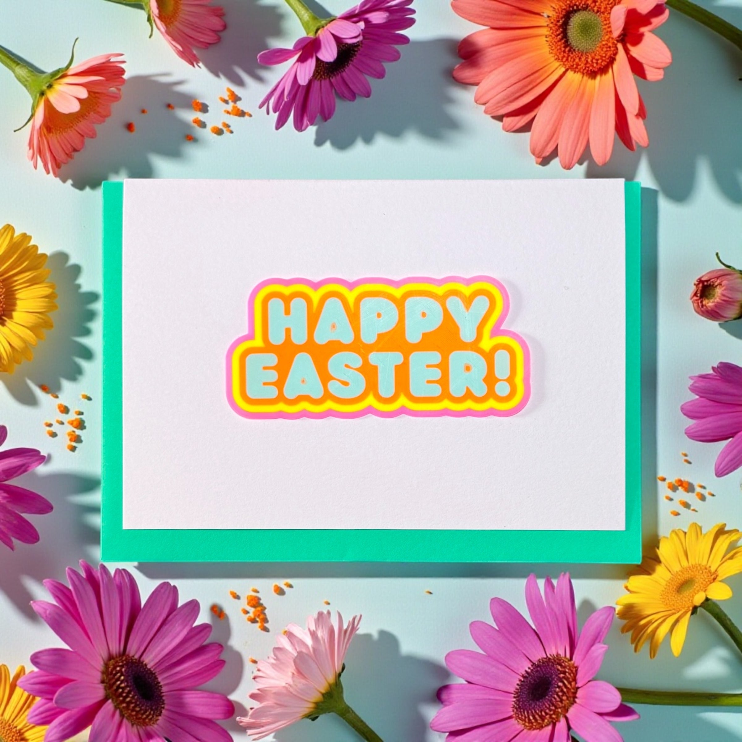 Sunset Strip Cards * Happy Easter! mint