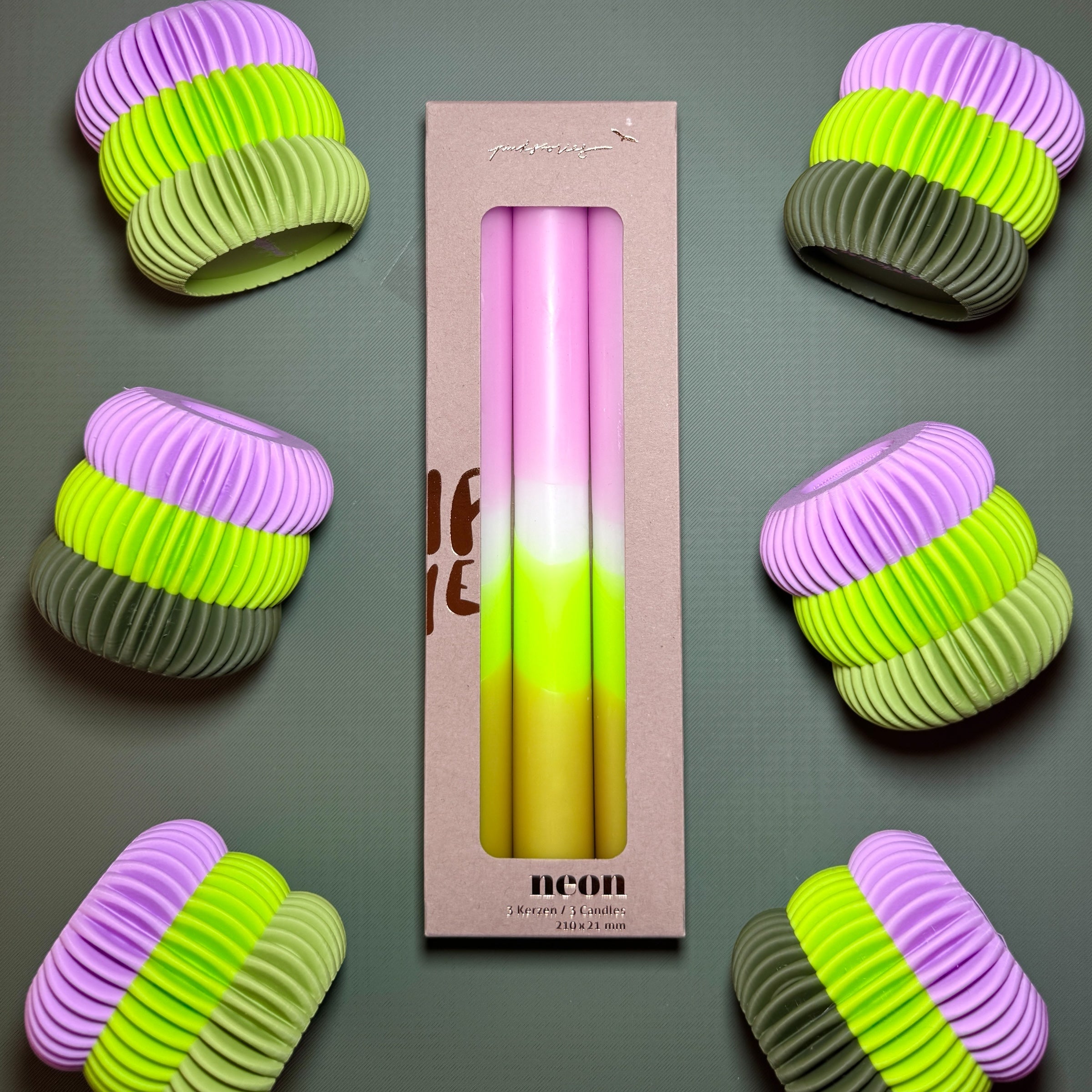 Dip Dye Néon * Lime Horizon