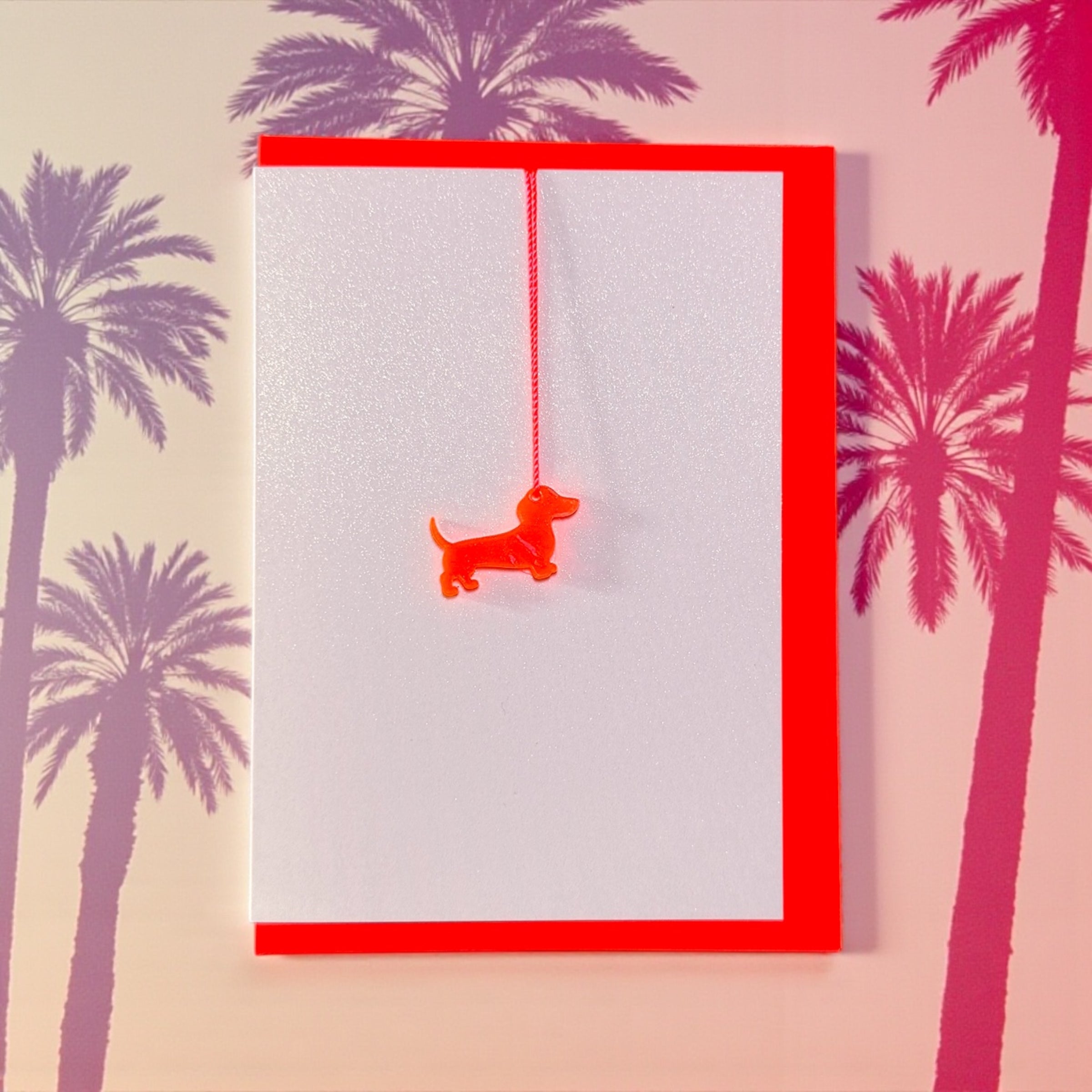 Hang Me Happy * Little Wiener neon red