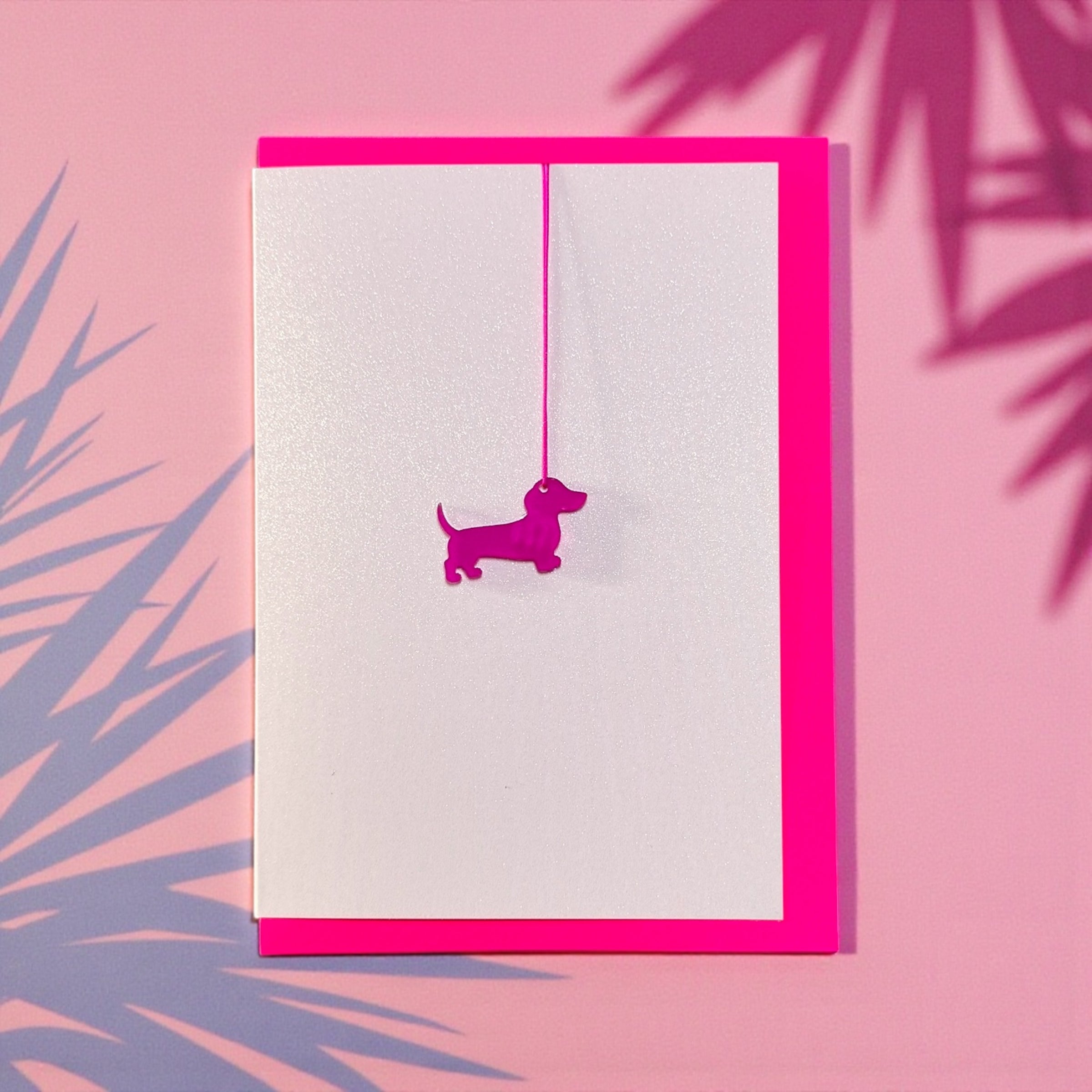 Hang Me Happy * Little Wiener neon pink